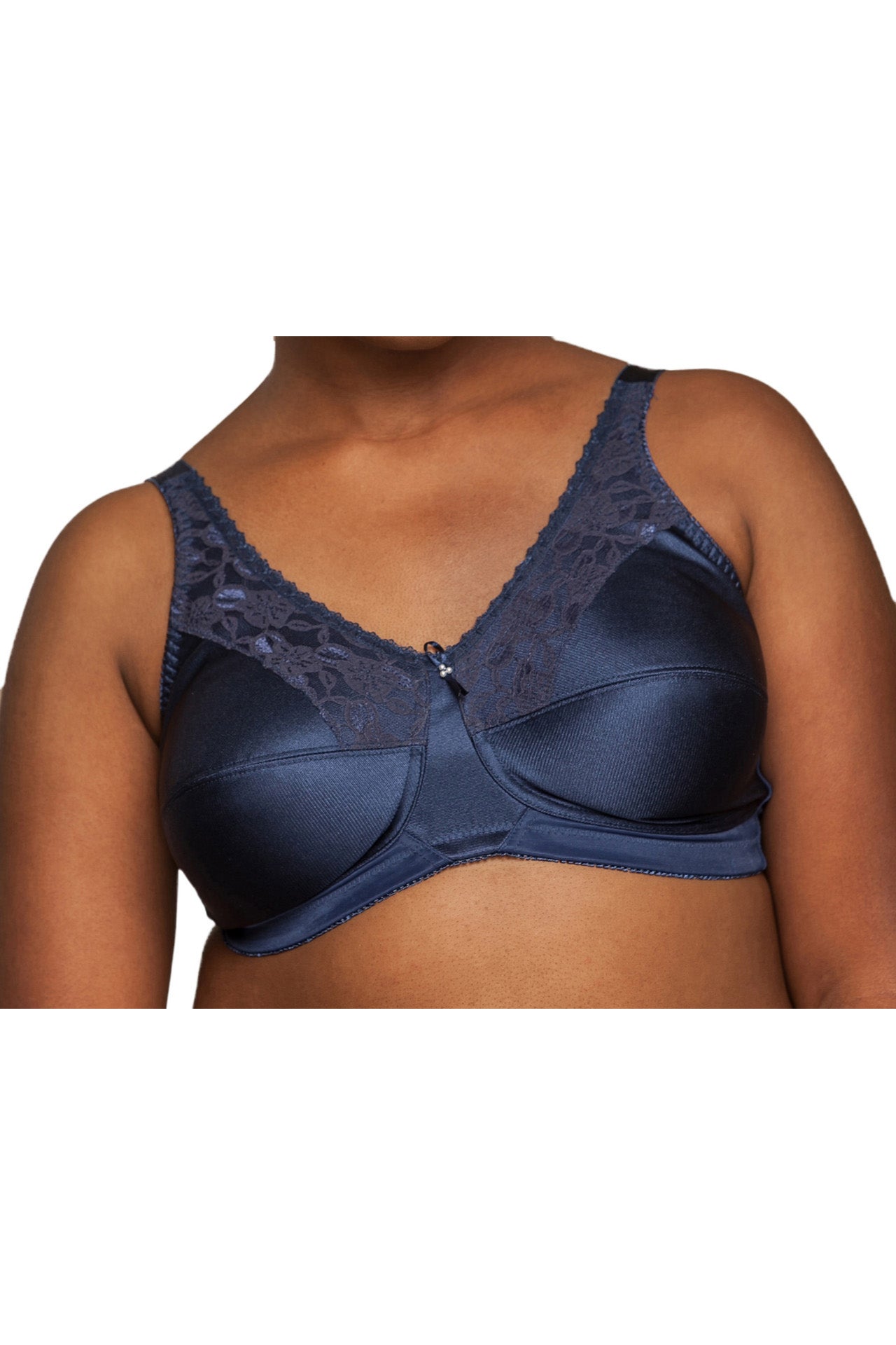 Satin & Lace Bandeau Pocket Bra