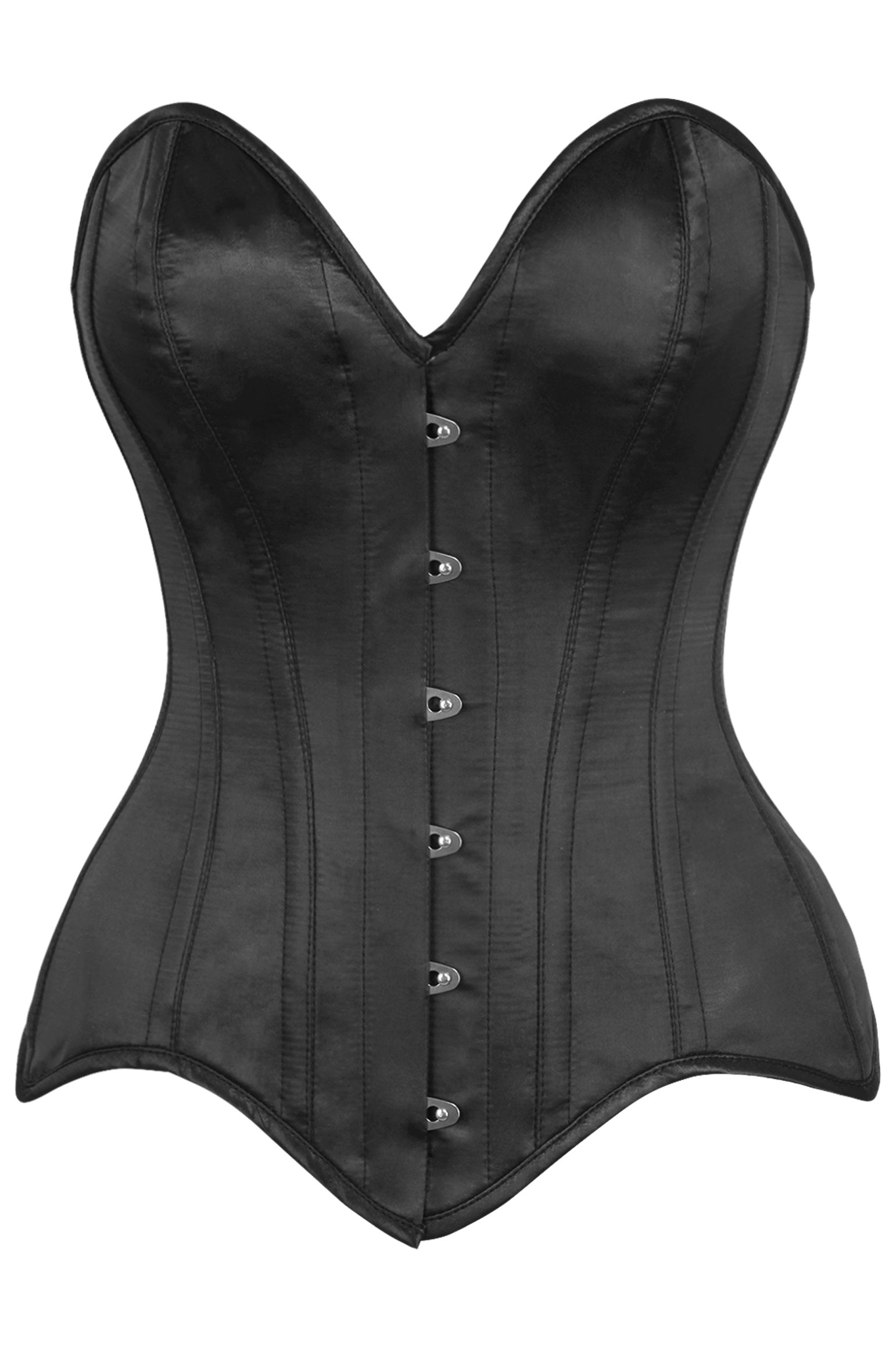 Audrey Retro Satin Overbust Corset