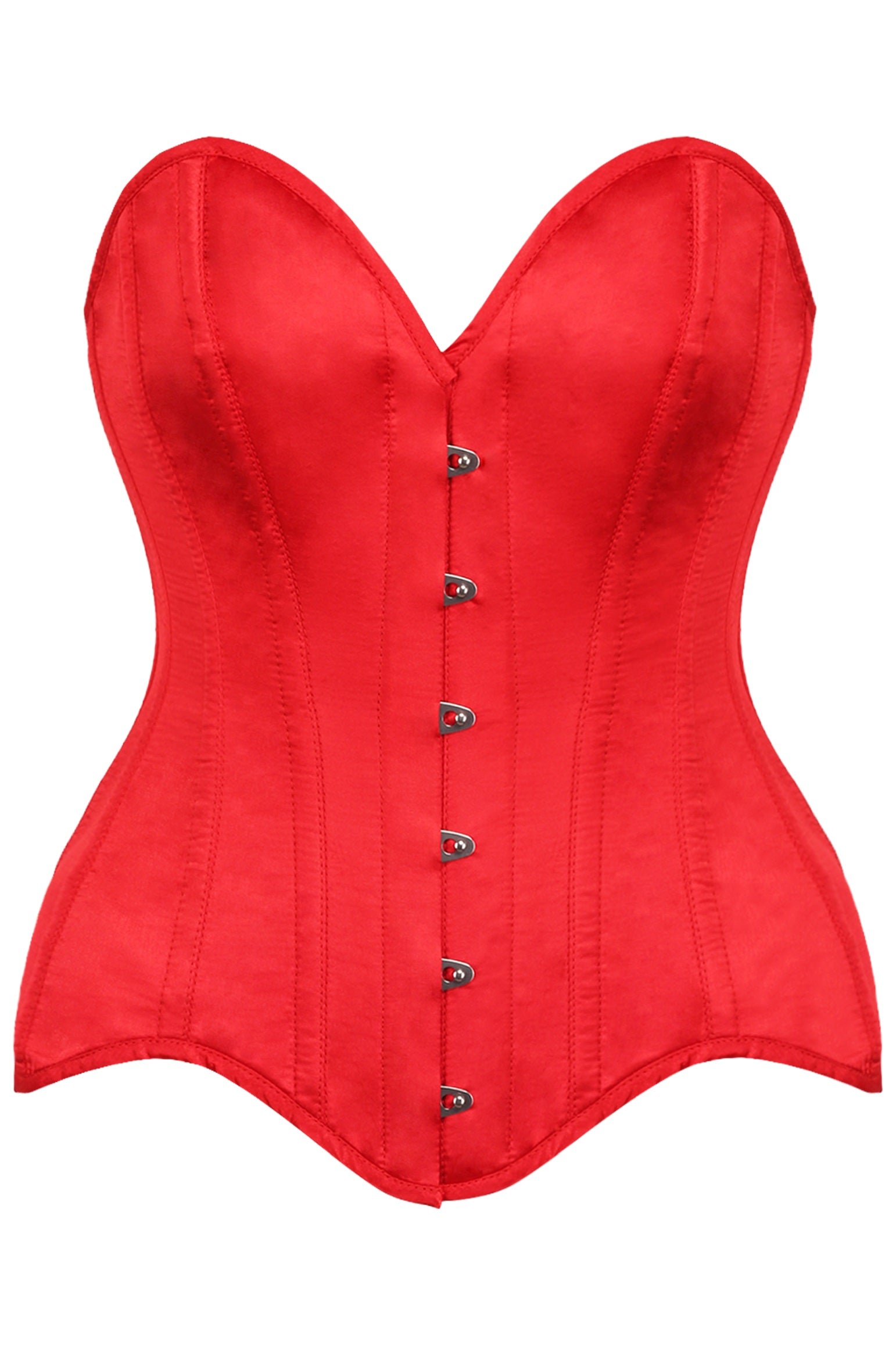 Audrey Retro Satin Overbust Corset