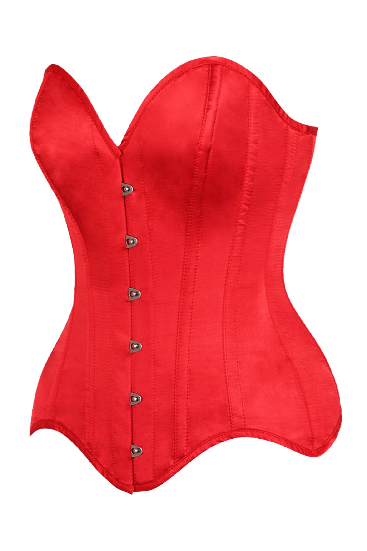 Audrey Retro Satin Overbust Corset