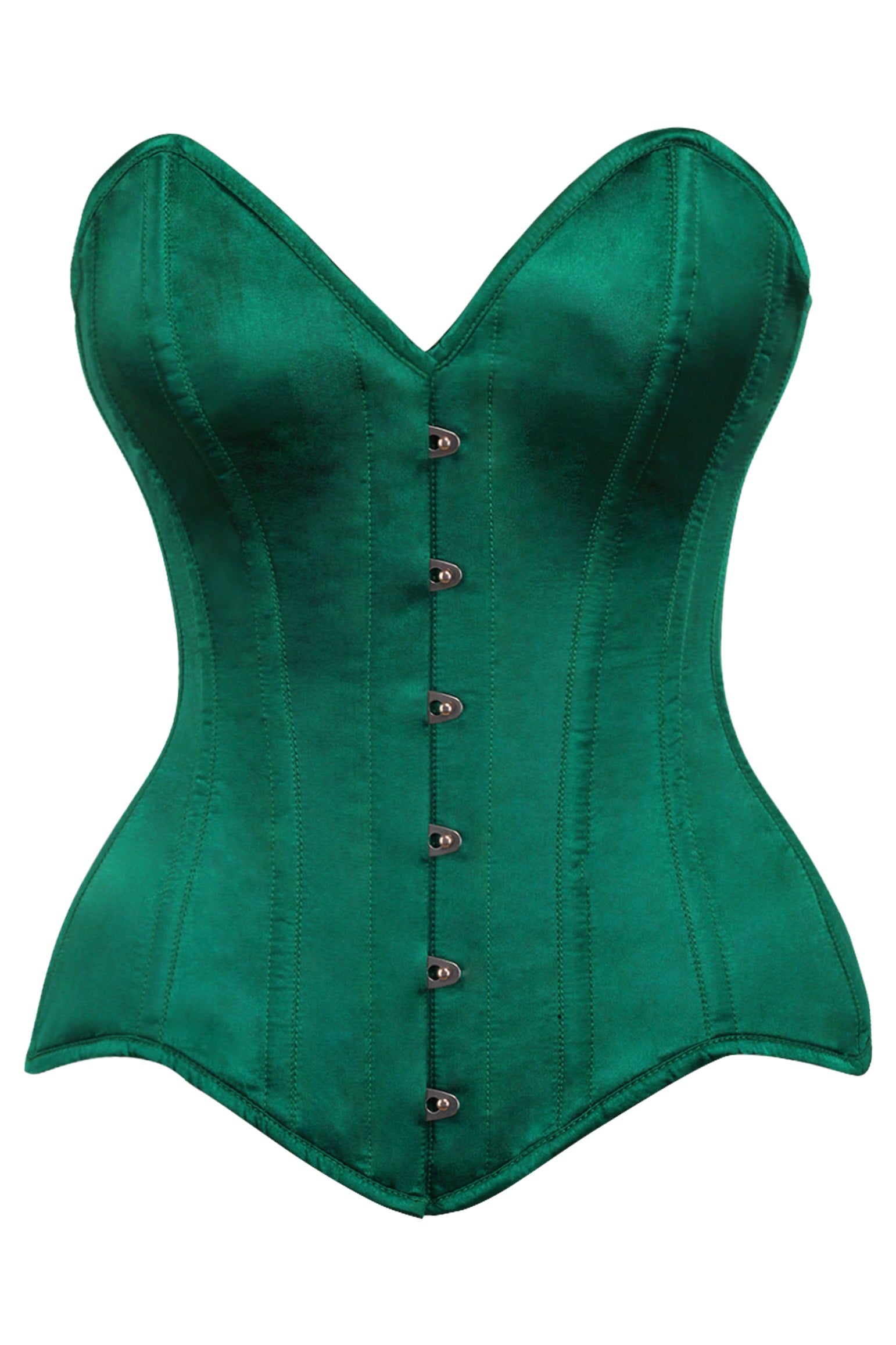 Audrey Retro Satin Overbust Corset