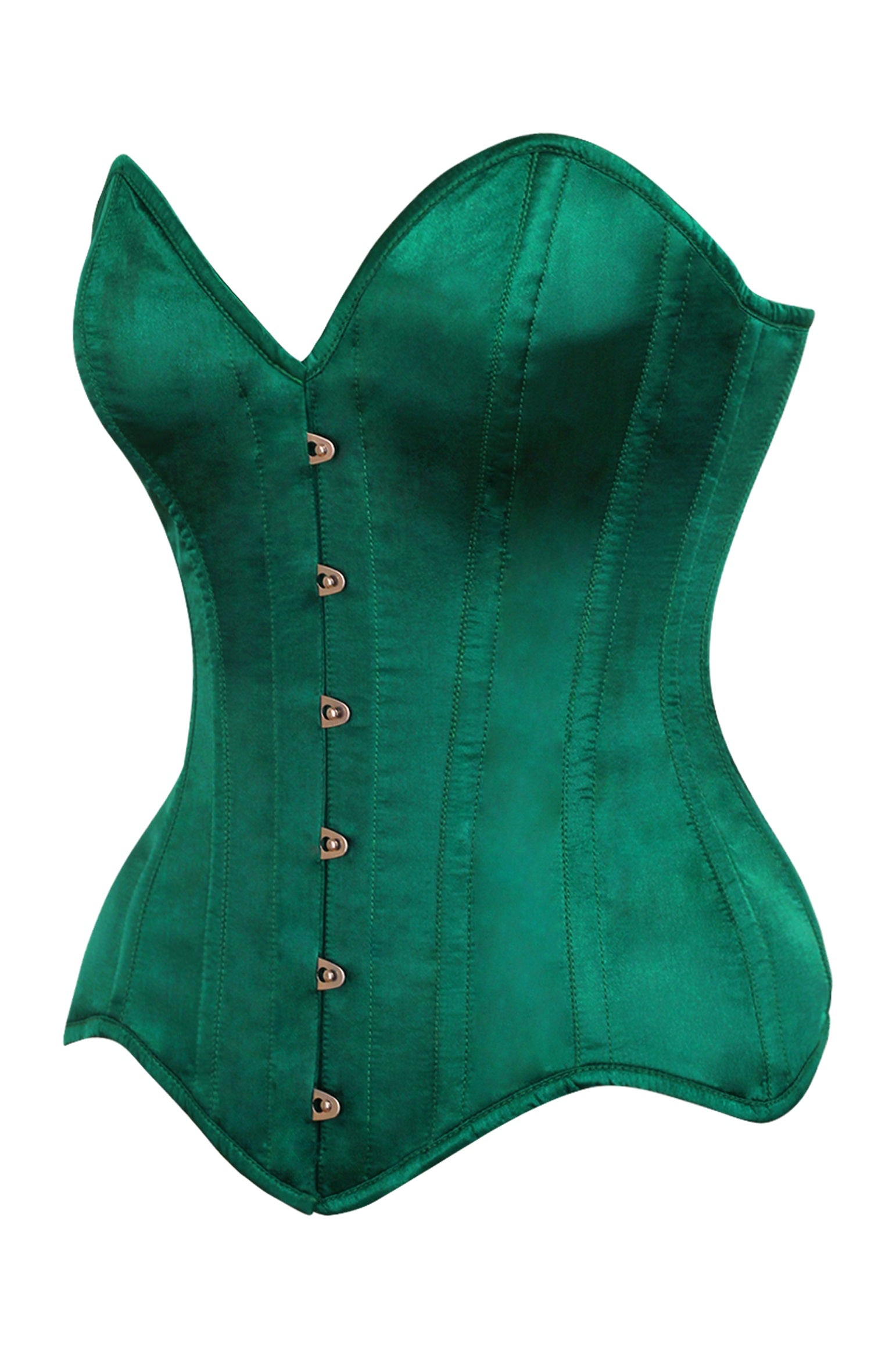 Audrey Retro Satin Overbust Corset