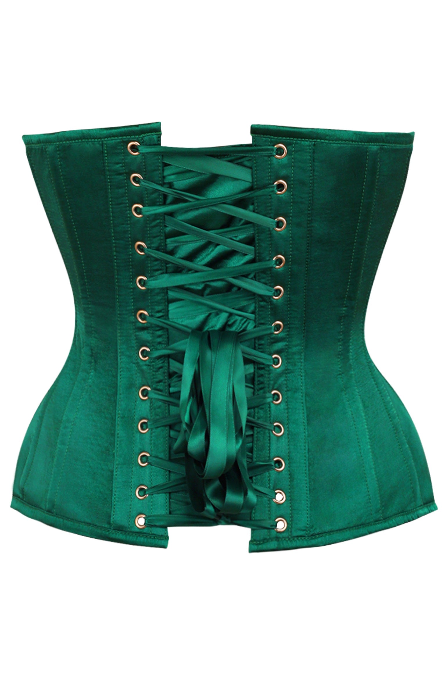 Audrey Retro Satin Overbust Corset