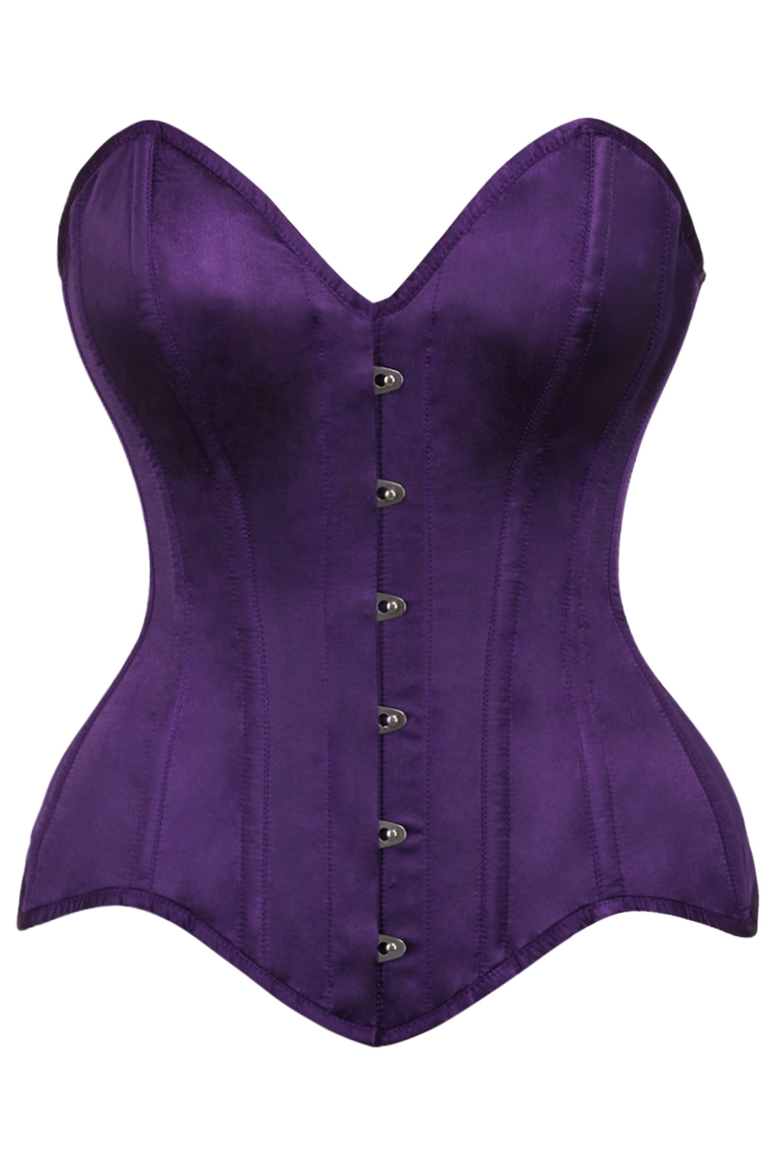 Audrey Retro Satin Overbust Corset
