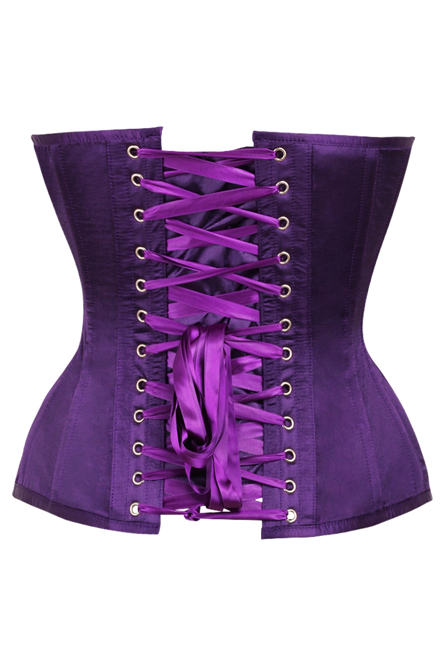 Audrey Retro Satin Overbust Corset