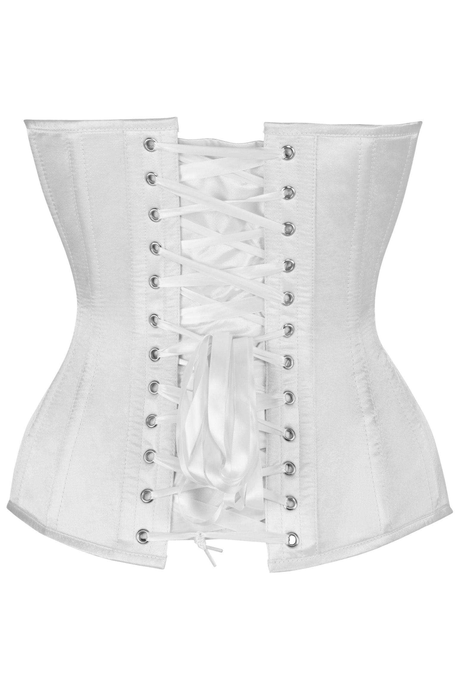Shanna Plunging Satin Corset