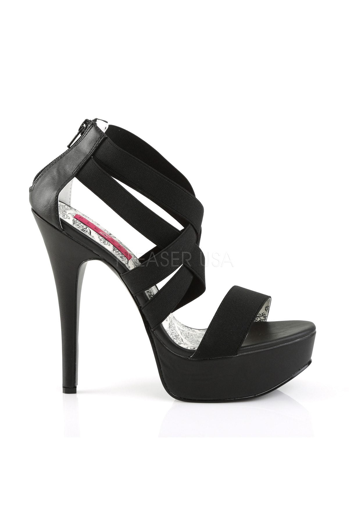 Pleaser Teeze Stretchy Sandals