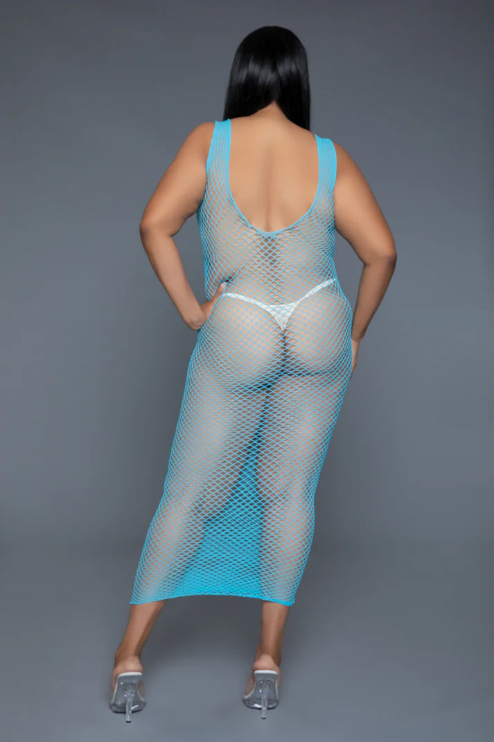 Unleash Me Fishnet Dress