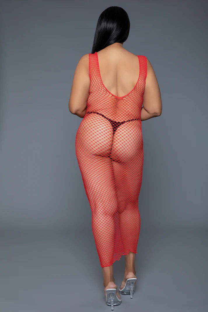Unleash Me Fishnet Dress