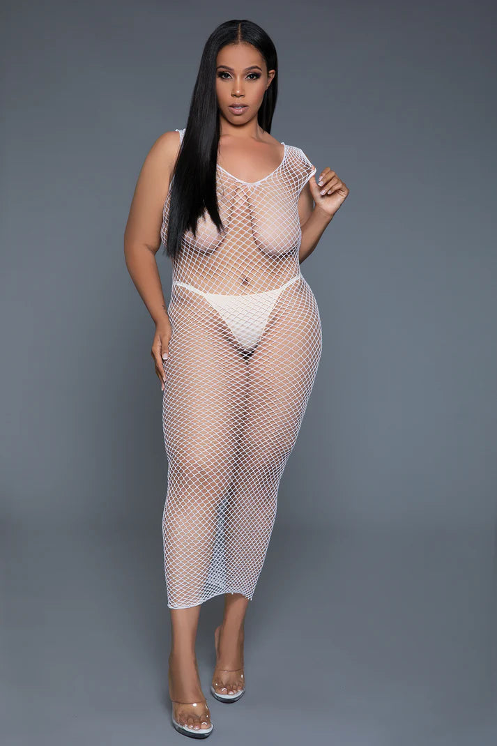 Unleash Me Fishnet Dress