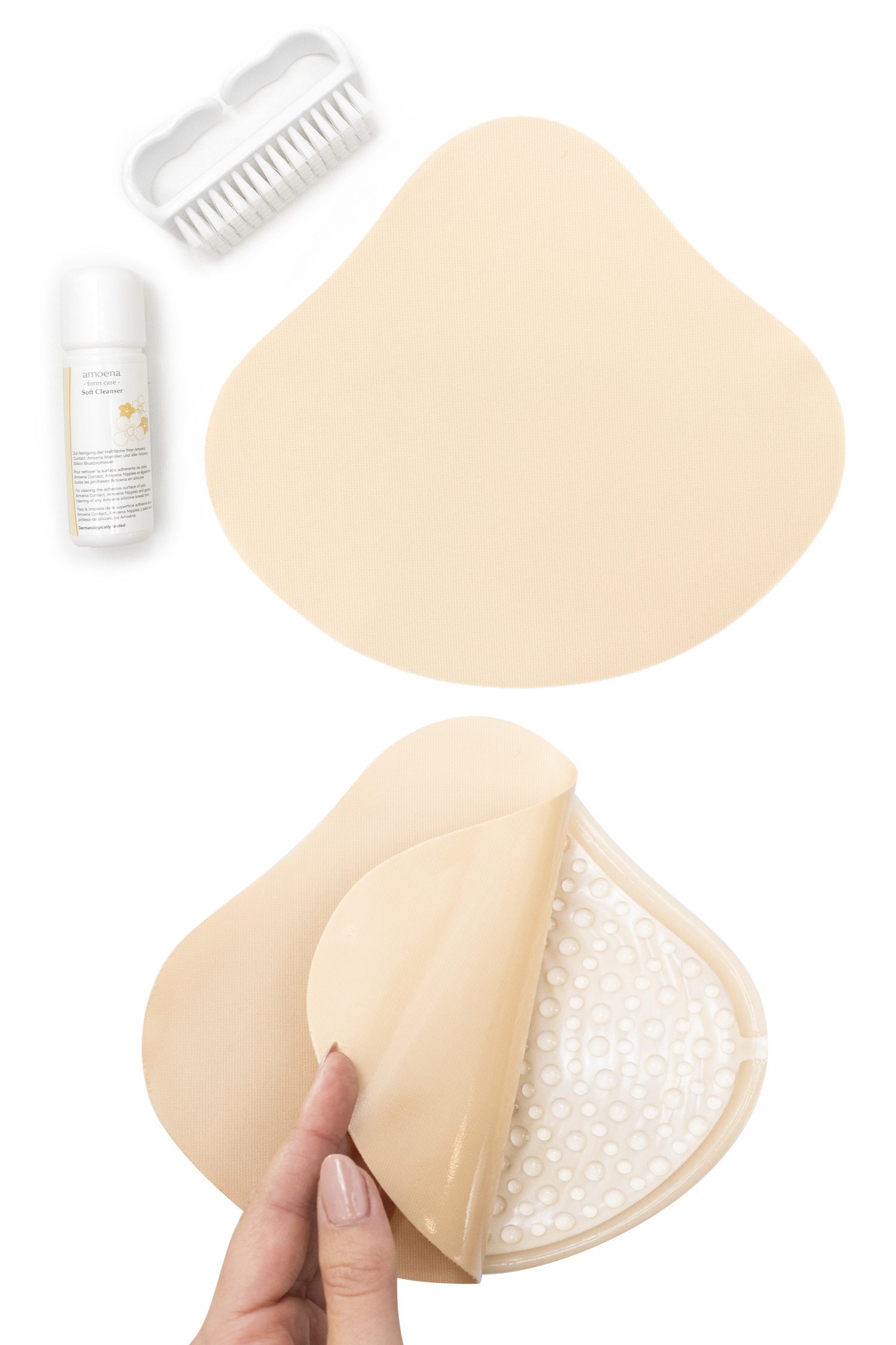 AMOLUX Crystal Self-Adhering Breast Forms