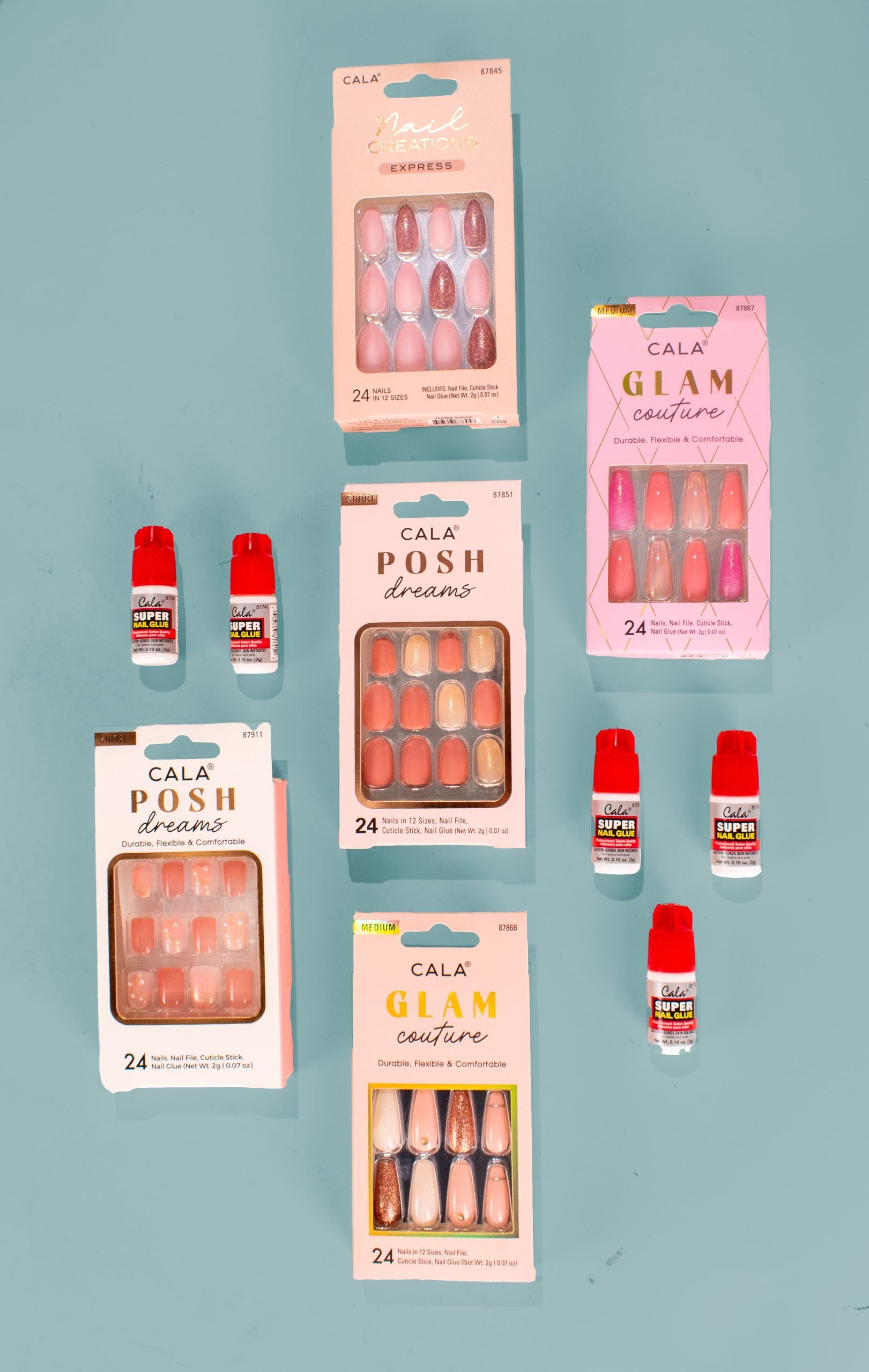 Pink Princess — Instant Manicure 5-Pack