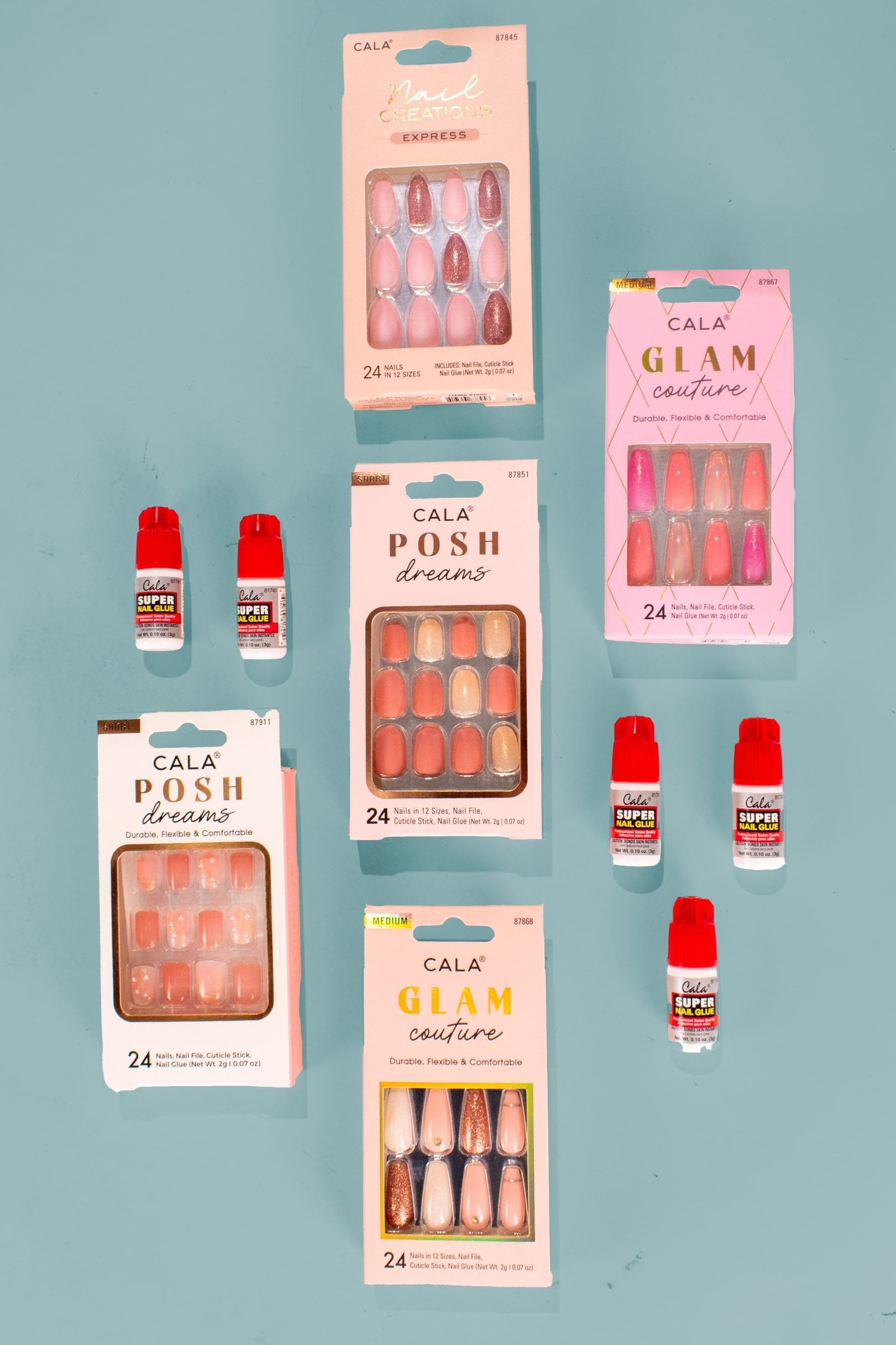 Pink Princess — Instant Manicure 5-Pack