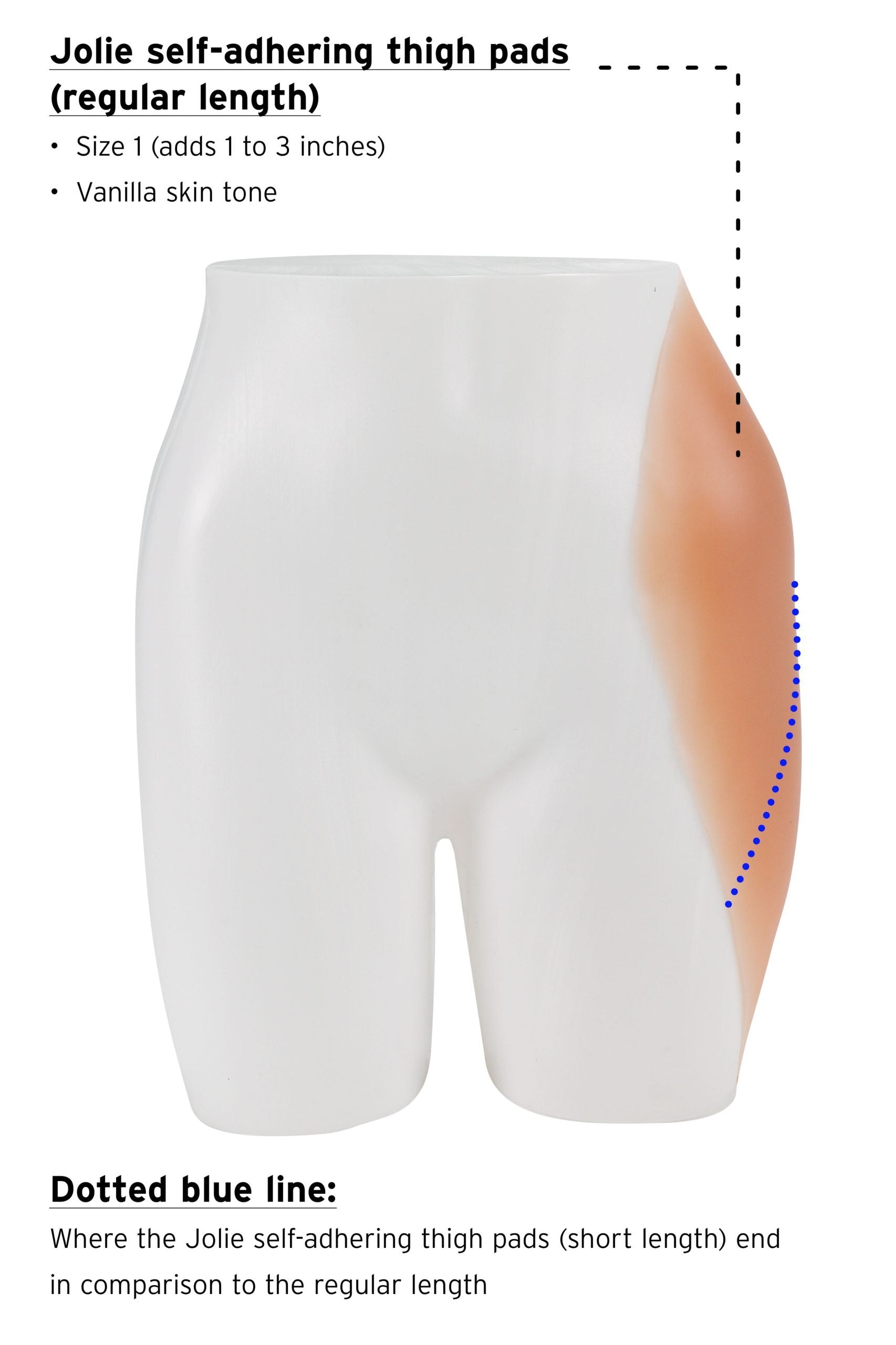 Divine Collection Jolie Short Thigh Pads — NEXT-TO-PERFECT