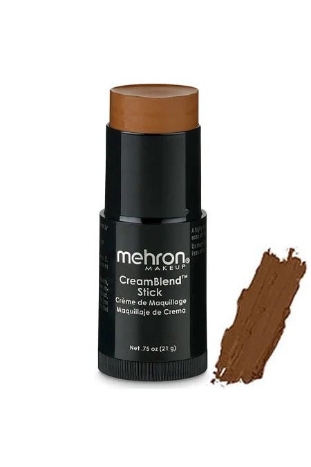 Mehron CreamBlend Makeup Stick for Beard Coverage