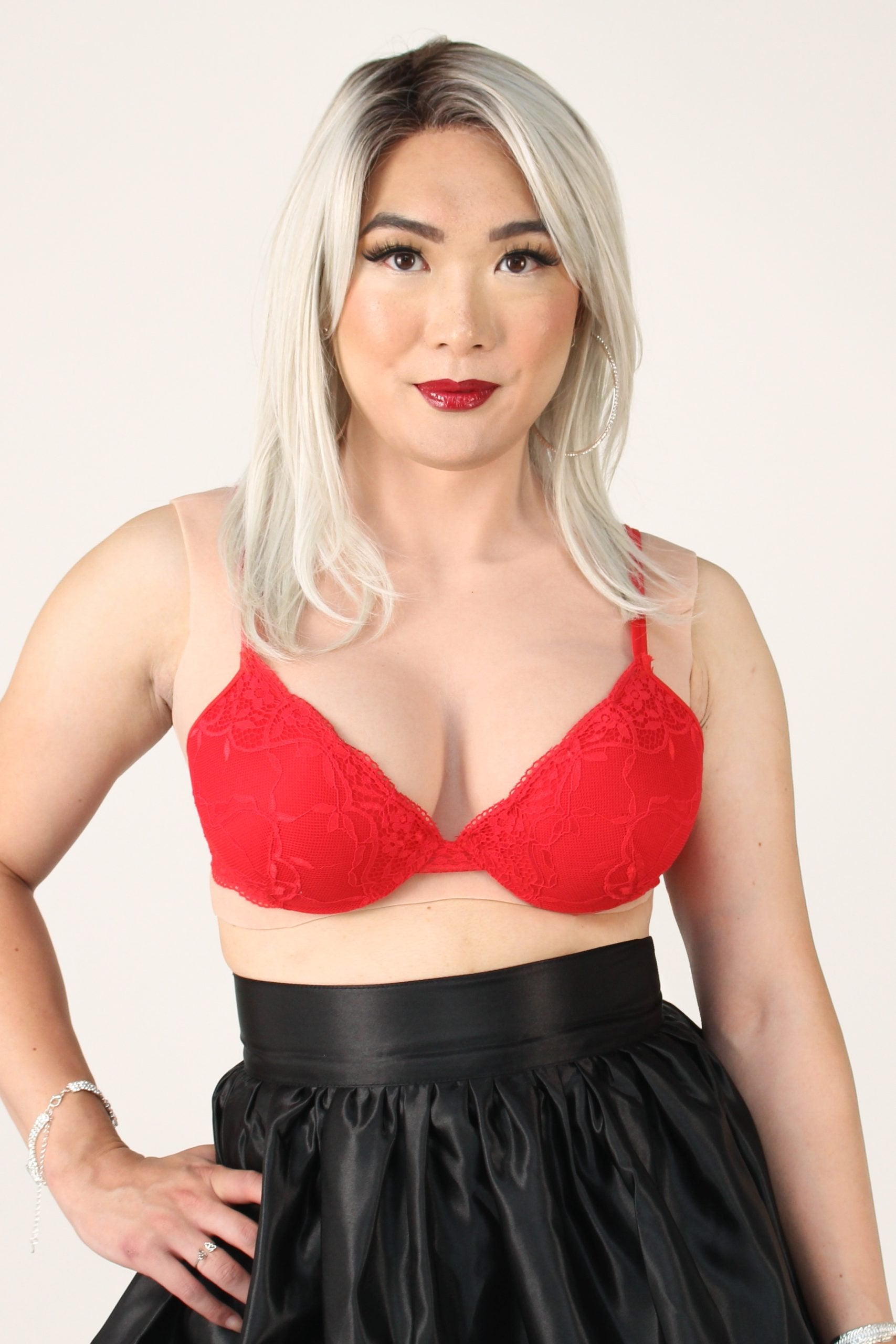 Gold Seal NAKED Crop Top Silicone Breastplate