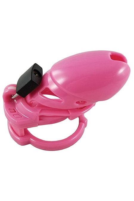 Locked in Lust Plus Size Chastity Cage for Sissies