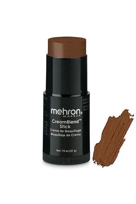 Mehron CreamBlend Makeup Stick for Beard Coverage
