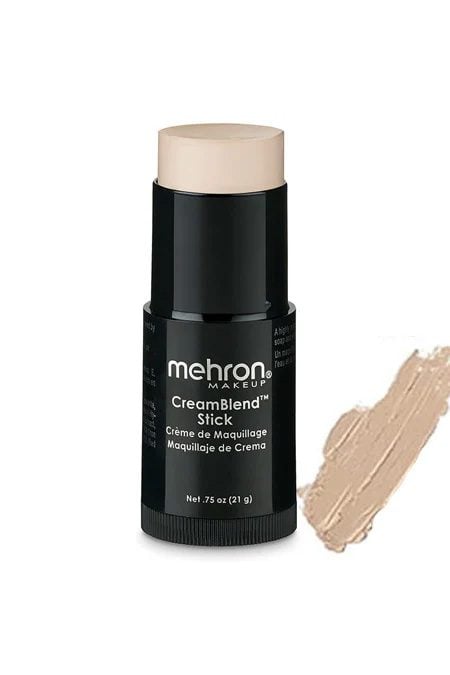 Mehron CreamBlend Makeup Stick for Beard Coverage