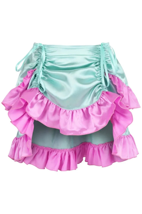 Veronica Satin Bustle Skirt