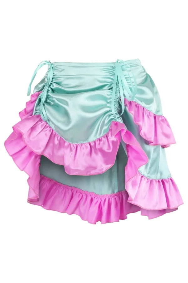 Veronica Satin Bustle Skirt
