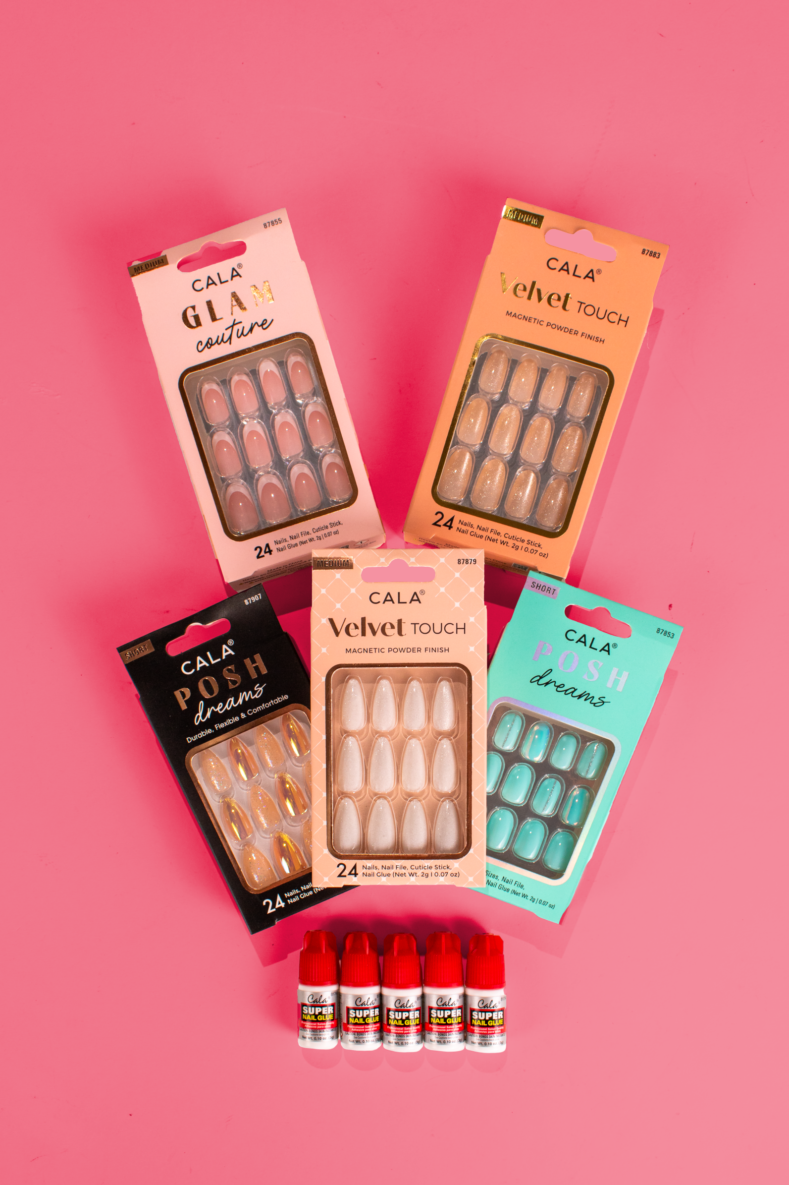 White Wedding Dreams — Instant Manicure 5-Pack