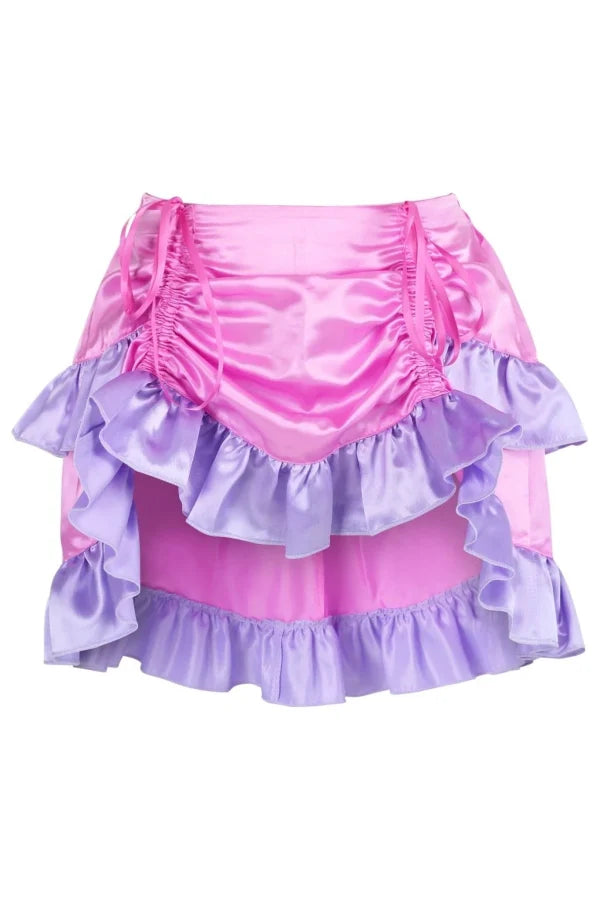 Veronica Satin Bustle Skirt