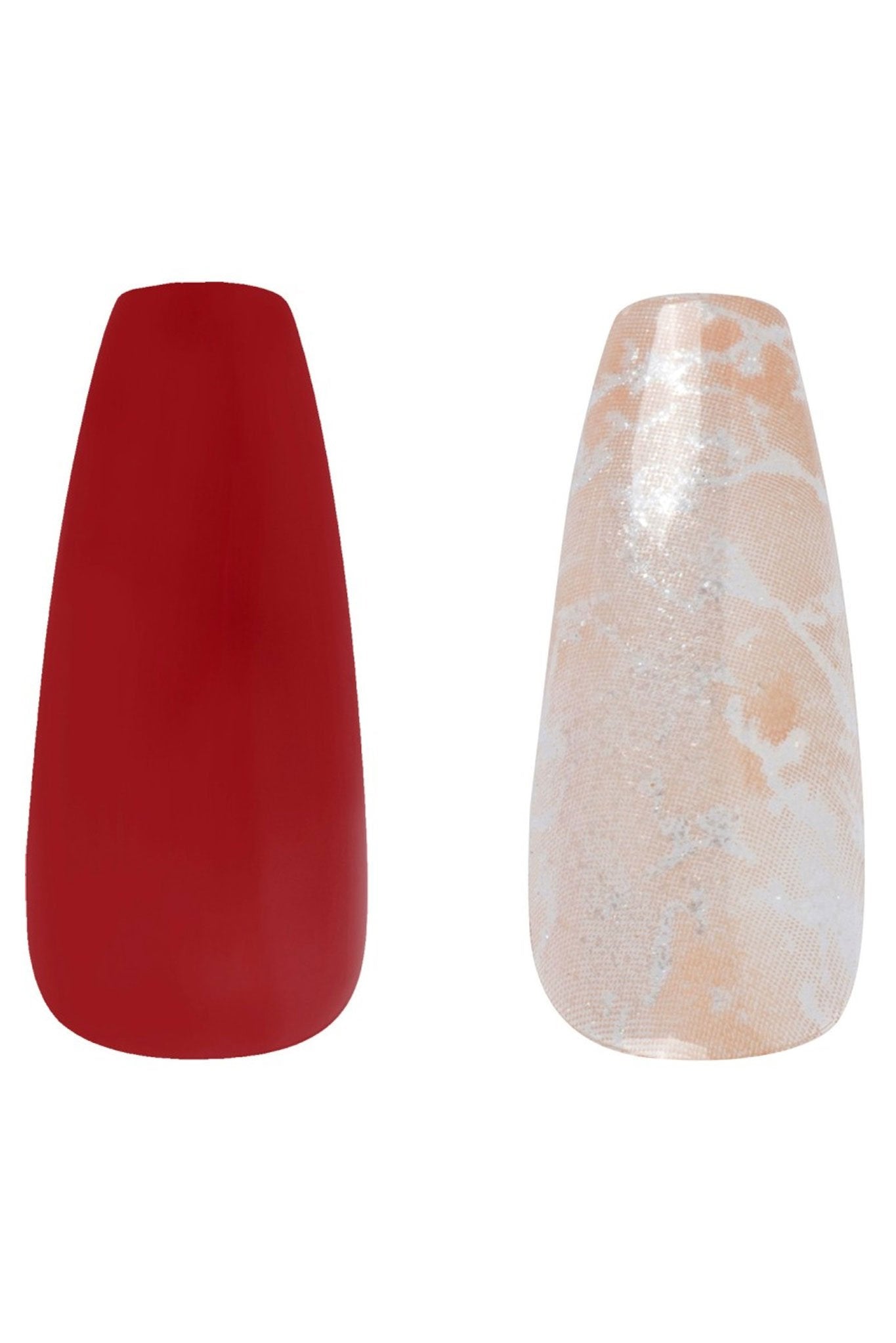 Mauve Marble Nails Kit