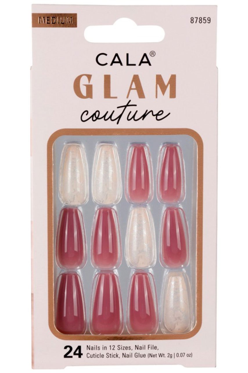 Mauve Marble Nails Kit