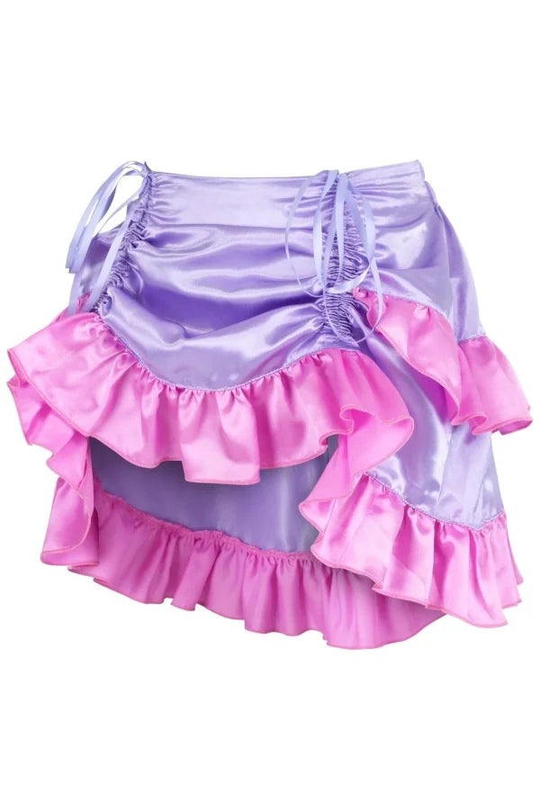 Veronica Satin Bustle Skirt