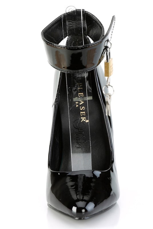 Pleaser Seduce Heels with Locking Ankle Cuffs