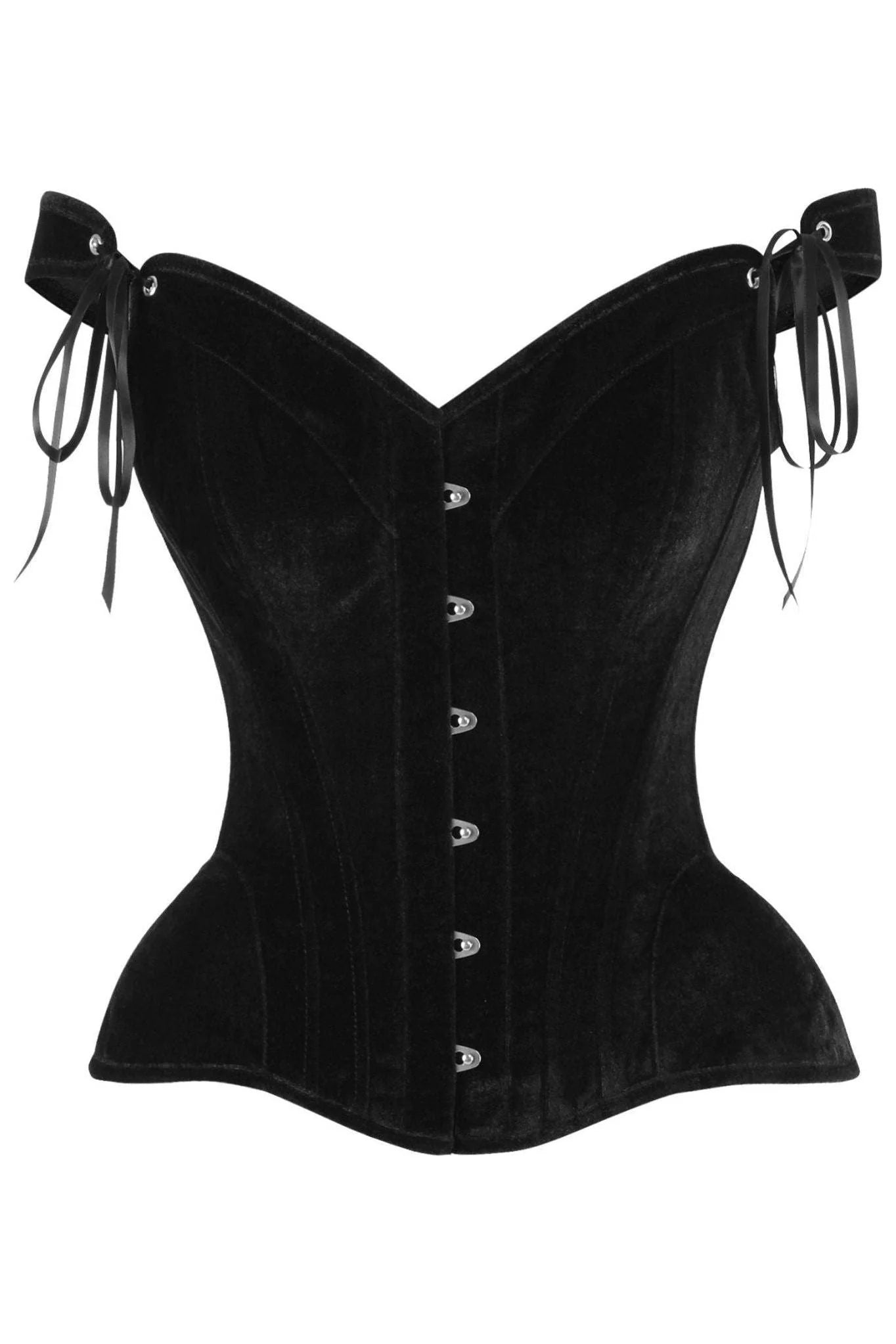 Ingrid Retro Velvet Corset