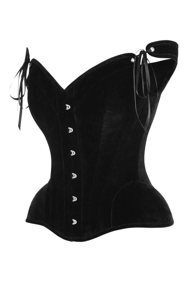Ingrid Retro Velvet Corset