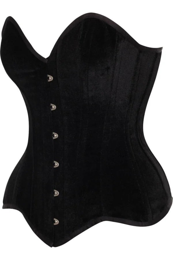 Katherine Retro Velvet Corset