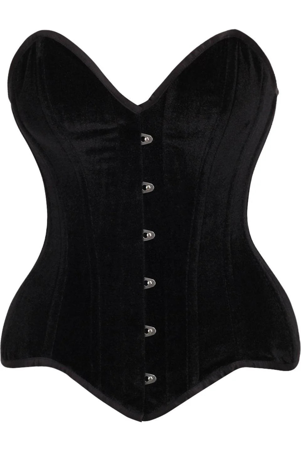 Katherine Retro Velvet Corset