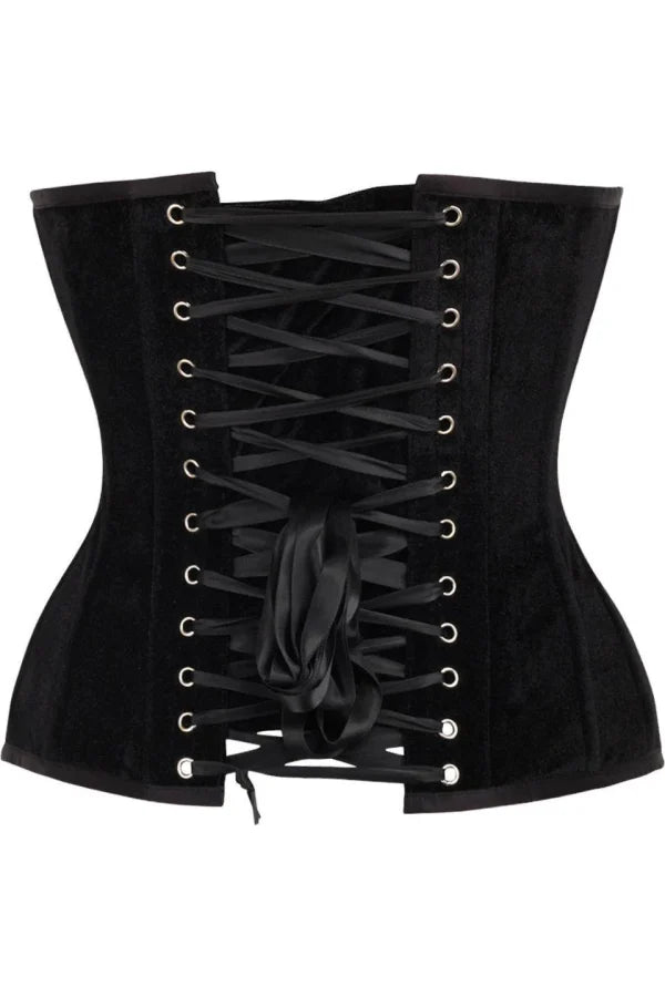 Katherine Retro Velvet Corset