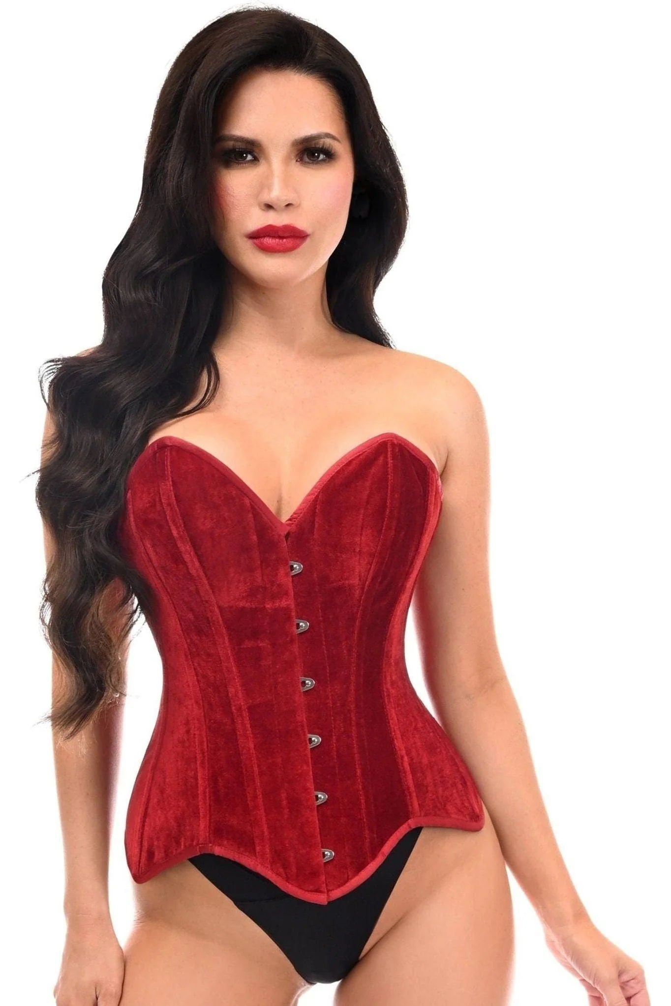 Katherine Retro Velvet Corset