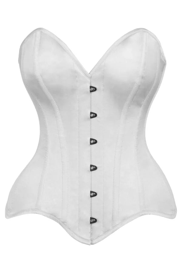 Audrey Retro Satin Overbust Corset