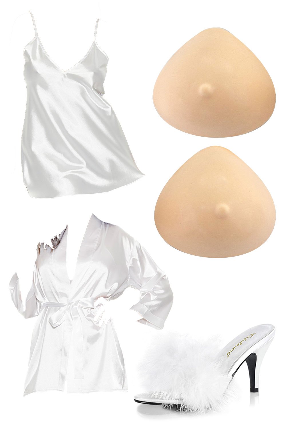 Classic Sleep & Travel Triangle Foam Breast Forms