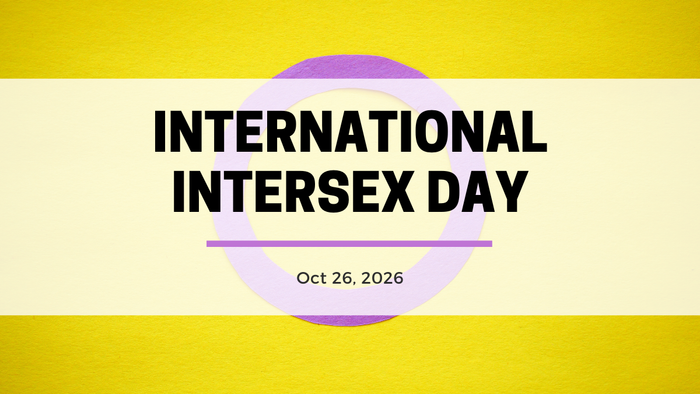 International Intersex Day - Oct 26, 2026