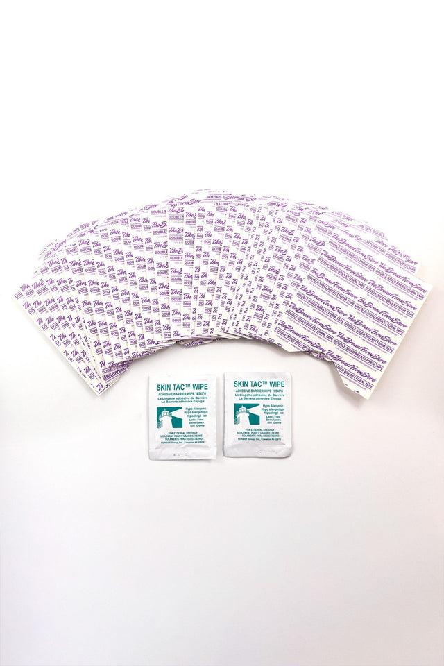 100 Double-Sided Tapes for Breast Forms