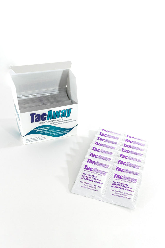 Tac Away Adhesive Remover Wipes