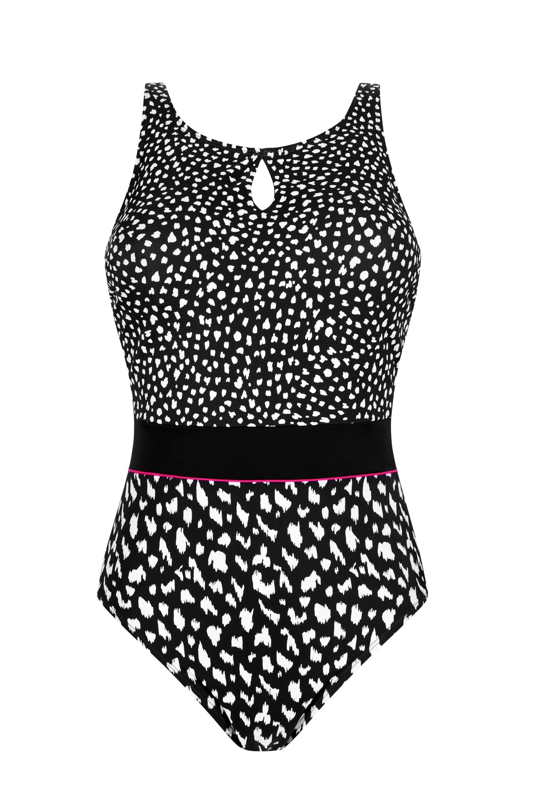 Amoena Manila High Neck One-Piece Pocket Swim Suit