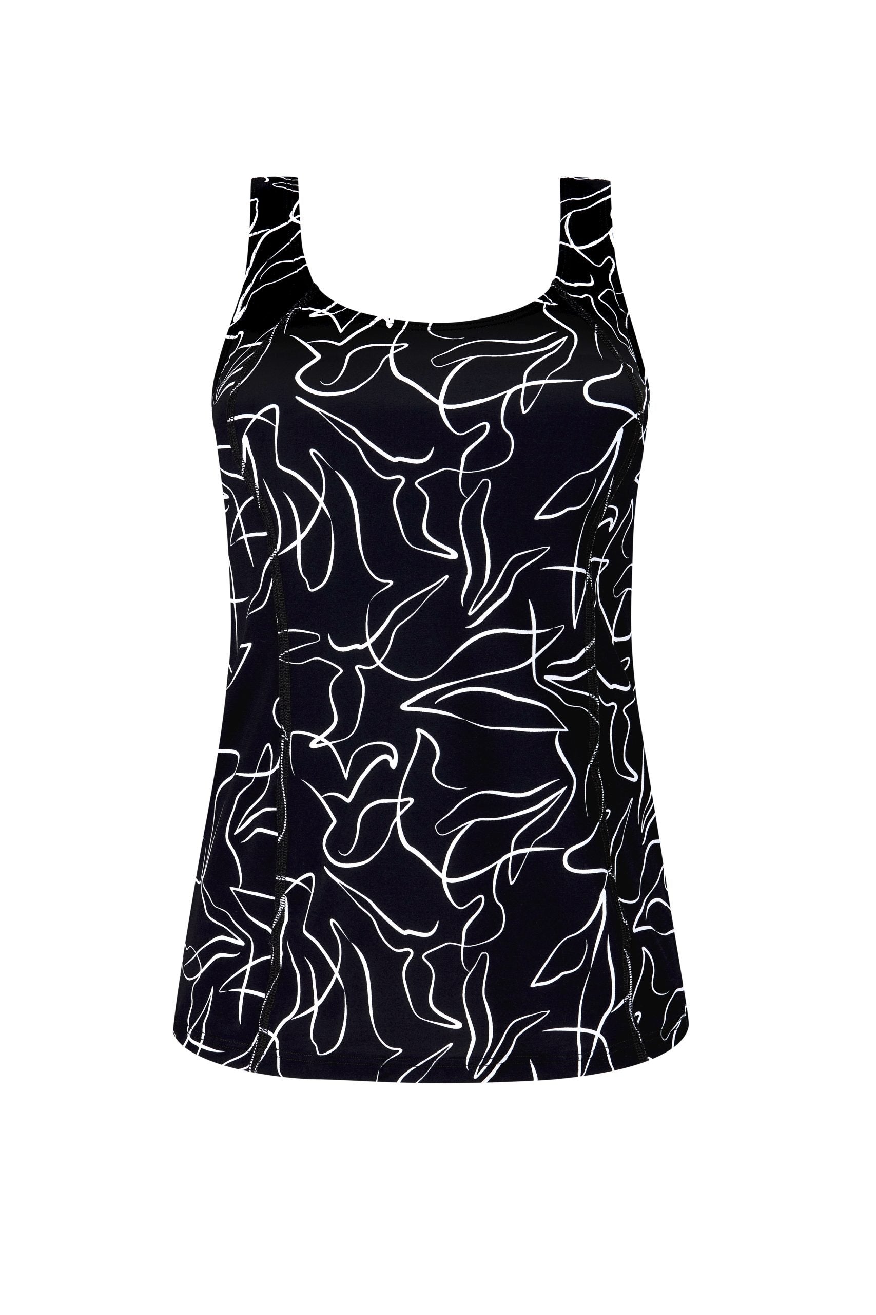 Amoena Lagos Tankini Pocket Swim Top