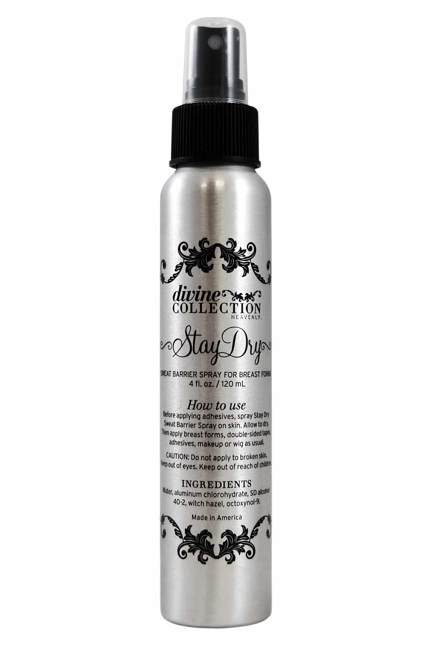 Divine Collection Stay Dry Sweat Barrier Spray