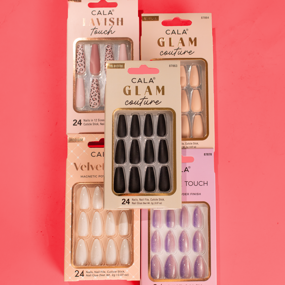 Kay’s Kisses - Instant Manicure 5-Pack – The Breast Form Store