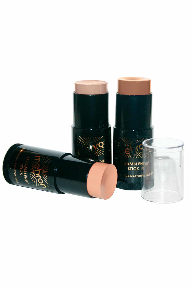 Mehron CreamBlend Makeup Stick for Beard Coverage