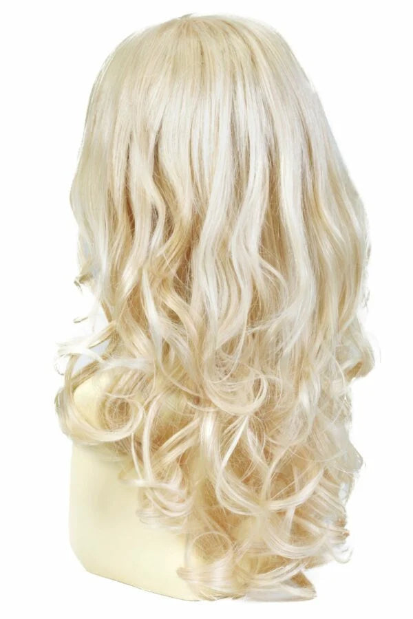 R613/24H Pale golden blonde with ash blonde highlights