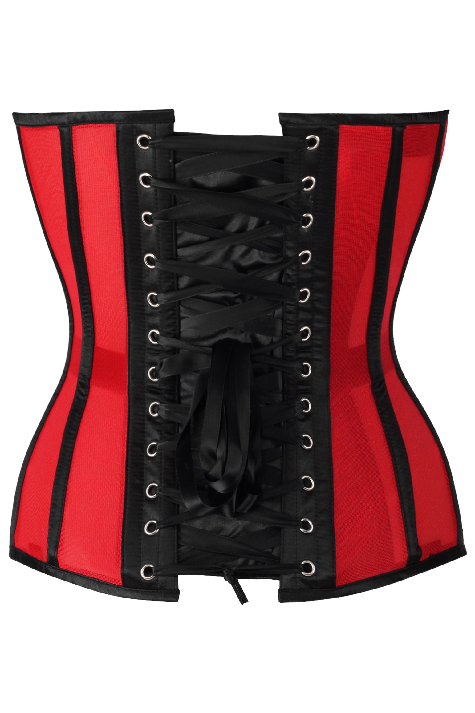 Widow Satin Overbust Corset