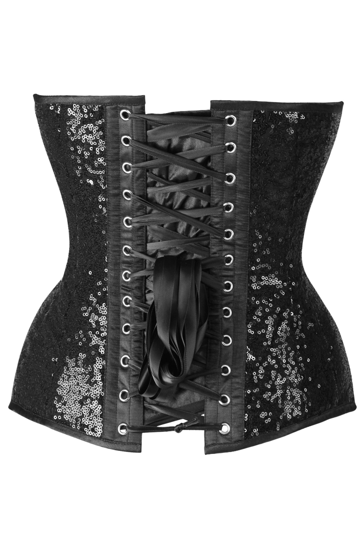 Jenny Plunging Sequin Corset